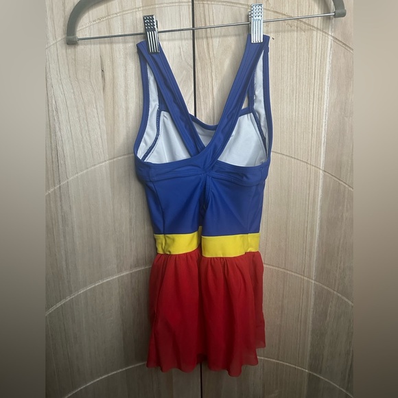 Hanna Anderson‎ Superman bathing suit size 8 - Picture 4 of 8